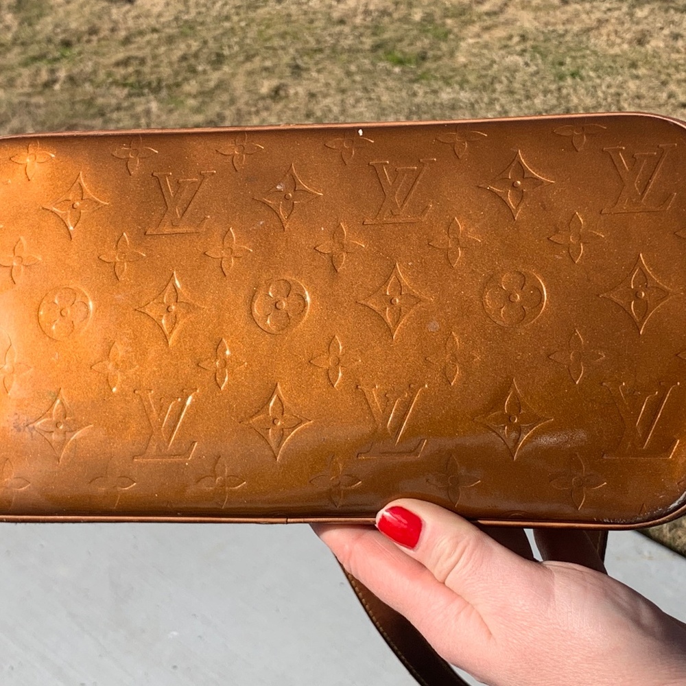 Authentic LV gold/bronze bag